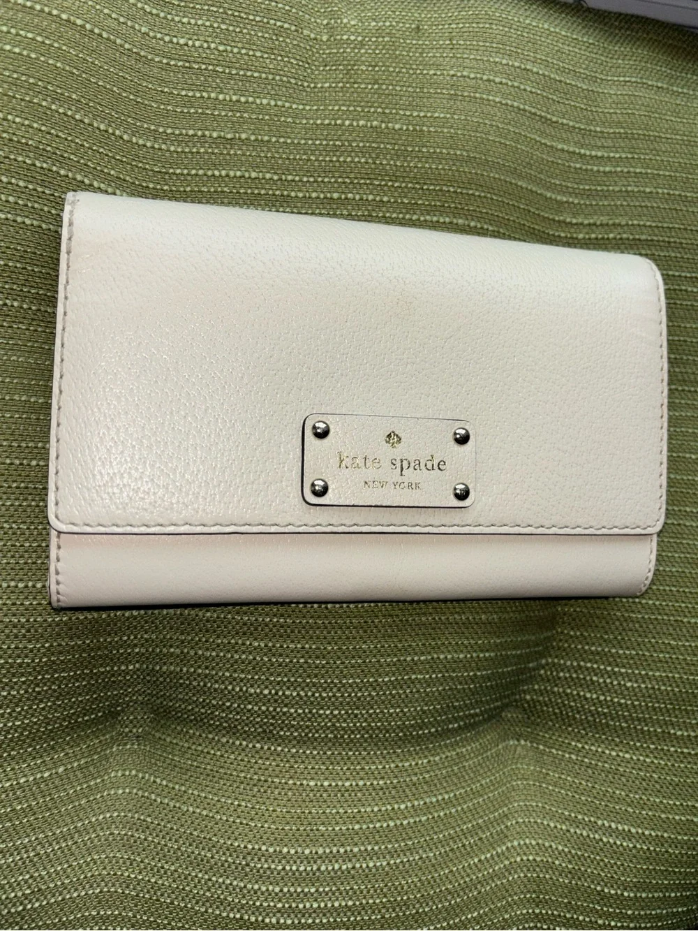 Kate Spade Natalie Wellesley crossbody mini convertible bone white bag 🛑 read